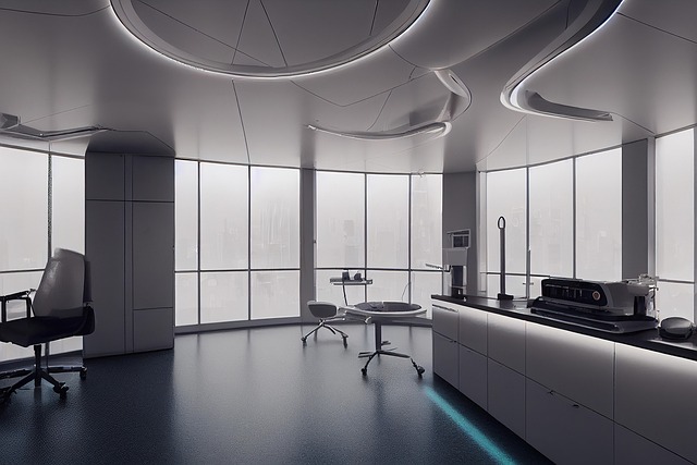 High-tech office space